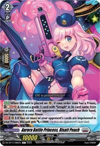Aurora Battle Princess, Risatt Peach - DZ-BT11: Symphony of Might & Bloom - Cardfight Vanguard card