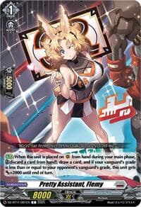 Pretty Assistant, Flemy - DZ-BT11: Symphony of Might & Bloom - Cardfight Vanguard card