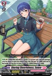 Sharing Cheerfulness, Culate - DZ-BT11: Symphony of Might & Bloom - Cardfight Vanguard card