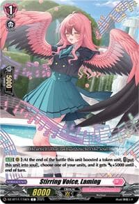 Stirring Voice, Laming - DZ-BT11: Symphony of Might & Bloom - Cardfight Vanguard card