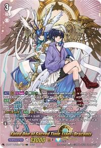 Fated One of Sacred Time, Liael=Draconis - DZ-BT11: Symphony of Might & Bloom - Cardfight Vanguard card