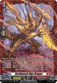 Rockbound Edge Dragon (FR) - DZ-BT11: Symphony of Might & Bloom - Cardfight Vanguard card
