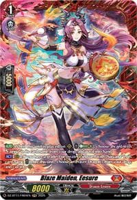 Blaze Maiden, Eesure (FR) - DZ-BT11: Symphony of Might & Bloom - Cardfight Vanguard card