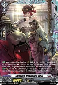 Capable Mechanic, Fafil (FR) - DZ-BT11: Symphony of Might & Bloom - Cardfight Vanguard card