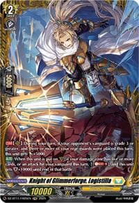 Knight of Glimmerforge, Logistilla (FR) - DZ-BT11: Symphony of Might & Bloom - Cardfight Vanguard card