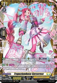 Trapeziumbase Sorceress (FR) - DZ-BT11: Symphony of Might & Bloom - Cardfight Vanguard card