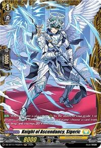 Knight of Ascendancy, Sigeric (FR) - DZ-BT11: Symphony of Might & Bloom - Cardfight Vanguard card