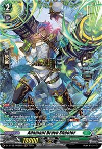 Adamant Brave Shooter (FR) - DZ-BT11: Symphony of Might & Bloom - Cardfight Vanguard card