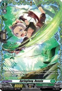 Springfang, Donola (FR) - DZ-BT11: Symphony of Might & Bloom - Cardfight Vanguard card