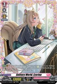 Solitary World, Ezorina (FR) - DZ-BT11: Symphony of Might & Bloom - Cardfight Vanguard card