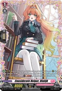 Considerate Helper, Rinlijk (FR) - DZ-BT11: Symphony of Might & Bloom - Cardfight Vanguard card