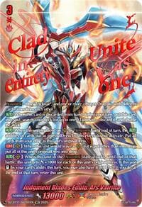 Judgment Blades Equip, Ars Vairina (SEC) - DZ-BT11: Symphony of Might & Bloom - Cardfight Vanguard card