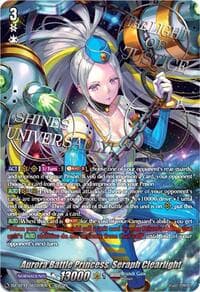 Aurora Battle Princess, Seraph Clearlight (SEC) - DZ-BT11: Symphony of Might & Bloom - Cardfight Vanguard card
