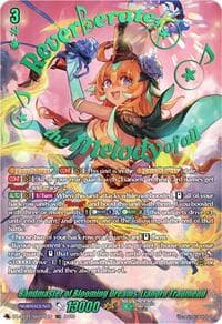 Bandmaster of Blooming Dreams, Lianorn Traumend (SEC) - DZ-BT11: Symphony of Might & Bloom - Cardfight Vanguard card