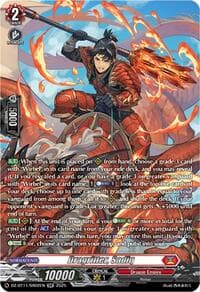 Dragritter, Sadiq (SR) - DZ-BT11: Symphony of Might & Bloom - Cardfight Vanguard card
