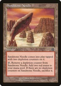 Sandstone Needle - Mercadian Masques - Magic: The Gathering card
