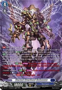Eternal Overload Colossus (SR) - DZ-BT11: Symphony of Might & Bloom - Cardfight Vanguard card