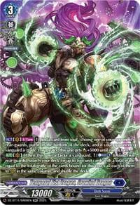 Temporal Fist Dragon, Crowind Dragon (SR) - DZ-BT11: Symphony of Might & Bloom - Cardfight Vanguard card
