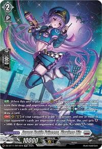Aurora Battle Princess, Flawless Lila (SR) - DZ-BT11: Symphony of Might & Bloom - Cardfight Vanguard card