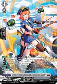 Aurora Battle Princess, Truncheon Orlain (SR) - DZ-BT11: Symphony of Might & Bloom - Cardfight Vanguard card