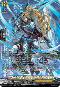 Knight of Sworn Oath, Ednyfed (SR) - DZ-BT11: Symphony of Might & Bloom - Cardfight Vanguard card