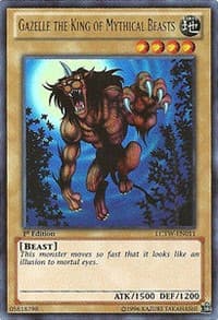Gazelle the King of Mythical Beasts - Legendary Collection 3: Yugi's World - YuGiOh card