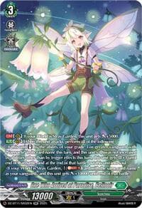 One Who Arrived at Paradise, Bellnoir (SR) - DZ-BT11: Symphony of Might & Bloom - Cardfight Vanguard card