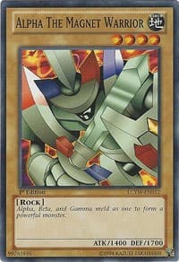 Alpha the Magnet Warrior - Legendary Collection 3: Yugi's World - YuGiOh card