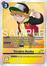 Torajiro Asuka (Official Store Tournament 2026 Vol. 1 Winner) - Digimon Promotion Cards - Digimon Card Game card