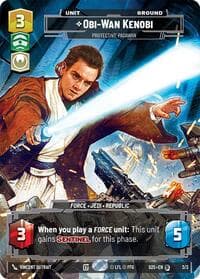 Obi-Wan Kenobi - Protective Padawan - 2025 Gift Box - Star Wars: Unlimited card