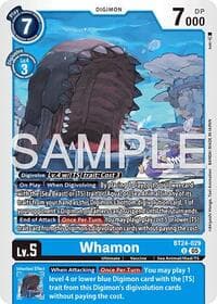 Whamon - Time Stranger - Digimon Card Game card
