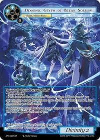 Demonic Glyph of Bleak Sorrow - Journey to Ravidra - Force of Will card