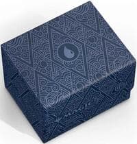 Magic: The Gathering Avatar: The Last Airbender Sidewinder 100+ Xenoskin Deck Box - Blue Mana - Ultimate Guard Deck Boxes - Deck Boxes card