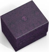 Magic: The Gathering Avatar: The Last Airbender Sidewinder 100+ Xenoskin Deck Box - Black Mana - Ultimate Guard Deck Boxes - Deck Boxes card