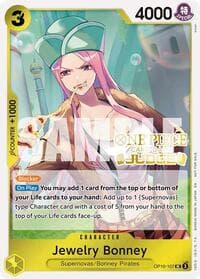 Jewelry Bonney (Judge Pack Vol. 7) - One Piece Promotion Cards - One Piece Card Game card