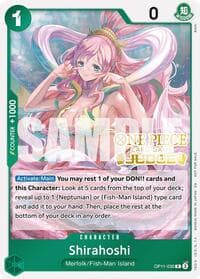 Shirahoshi (Judge Pack Vol. 7) - One Piece Promotion Cards - One Piece Card Game card