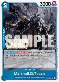 Marshall.D.Teach (Judge Pack Vol. 7) - One Piece Promotion Cards - One Piece Card Game card
