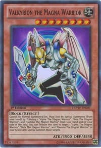 Valkyrion the Magna Warrior - Legendary Collection 3: Yugi's World - YuGiOh card