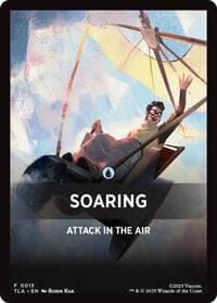 Soaring Theme Card - Avatar: The Last Airbender - Magic: The Gathering card
