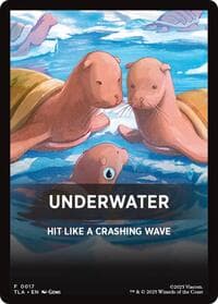 Underwater Theme Card - Avatar: The Last Airbender - Magic: The Gathering card