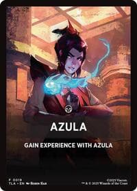 Azula Theme Card - Avatar: The Last Airbender - Magic: The Gathering card