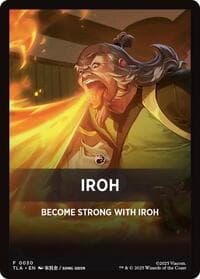Iroh Theme Card - Avatar: The Last Airbender - Magic: The Gathering card