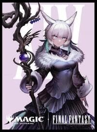 Magic: The Gathering Player's Card Sleeve - FINAL FANTASY - Y'shtola, Night's Blessed MFS-36 (80-Pack) - Ensky Card Sleeves - Card Sleeves card