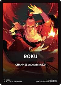 Roku Theme Card - Avatar: The Last Airbender - Magic: The Gathering card
