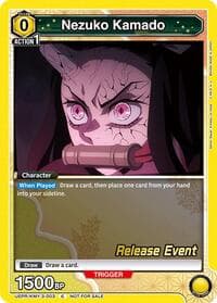 Nezuko Kamado (003) - UEX05BT: Demon Slayer: Kimetsu no Yaiba Vol.2 Release Event Cards - Union Arena card