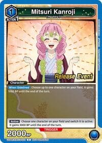 Mitsuri Kanroji (031) - UEX05BT: Demon Slayer: Kimetsu no Yaiba Vol.2 Release Event Cards - Union Arena card