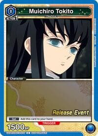 Muichiro Tokito (035) - UEX05BT: Demon Slayer: Kimetsu no Yaiba Vol.2 Release Event Cards - Union Arena card