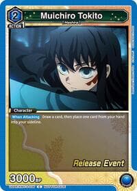 Muichiro Tokito (036) - UEX05BT: Demon Slayer: Kimetsu no Yaiba Vol.2 Release Event Cards - Union Arena card