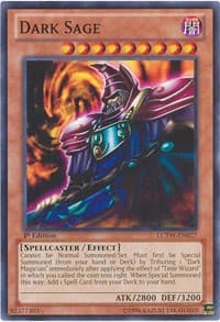 Dark Sage - Legendary Collection 3: Yugi's World - YuGiOh card