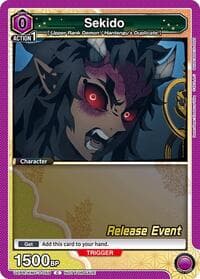 Sekido - UEX05BT: Demon Slayer: Kimetsu no Yaiba Vol.2 Release Event Cards - Union Arena card